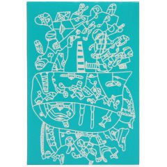 Mustafa Birdal Tasarımlı Magnet Su Yeşili