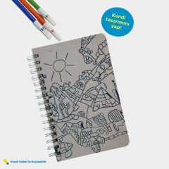 Mustafa Birdal Tasarımlı Zamansız Ajanda (Boyanabilir)