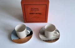 Güral Porselen X Sara Rodrik 2'li Fincan Seti