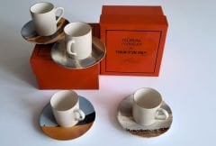 Güral Porselen X Sara Rodrik 2'li Fincan Seti