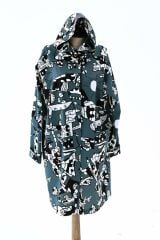 Mustafa Birdal Desenli Yağmurluk