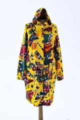 Mustafa Birdal Desenli Yağmurluk