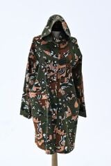 Mustafa Birdal Desenli Yağmurluk