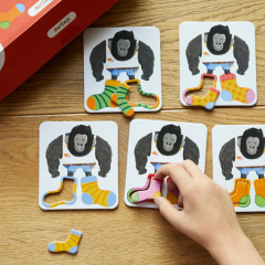 Giant Socks Gorilla: 40 Kartlı Hafıza, Eşleştirme ve Puzzle Oyunu