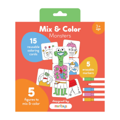 Mix & Color: Monsters - Karıştır Renklendir Canavarlar Puzzle
