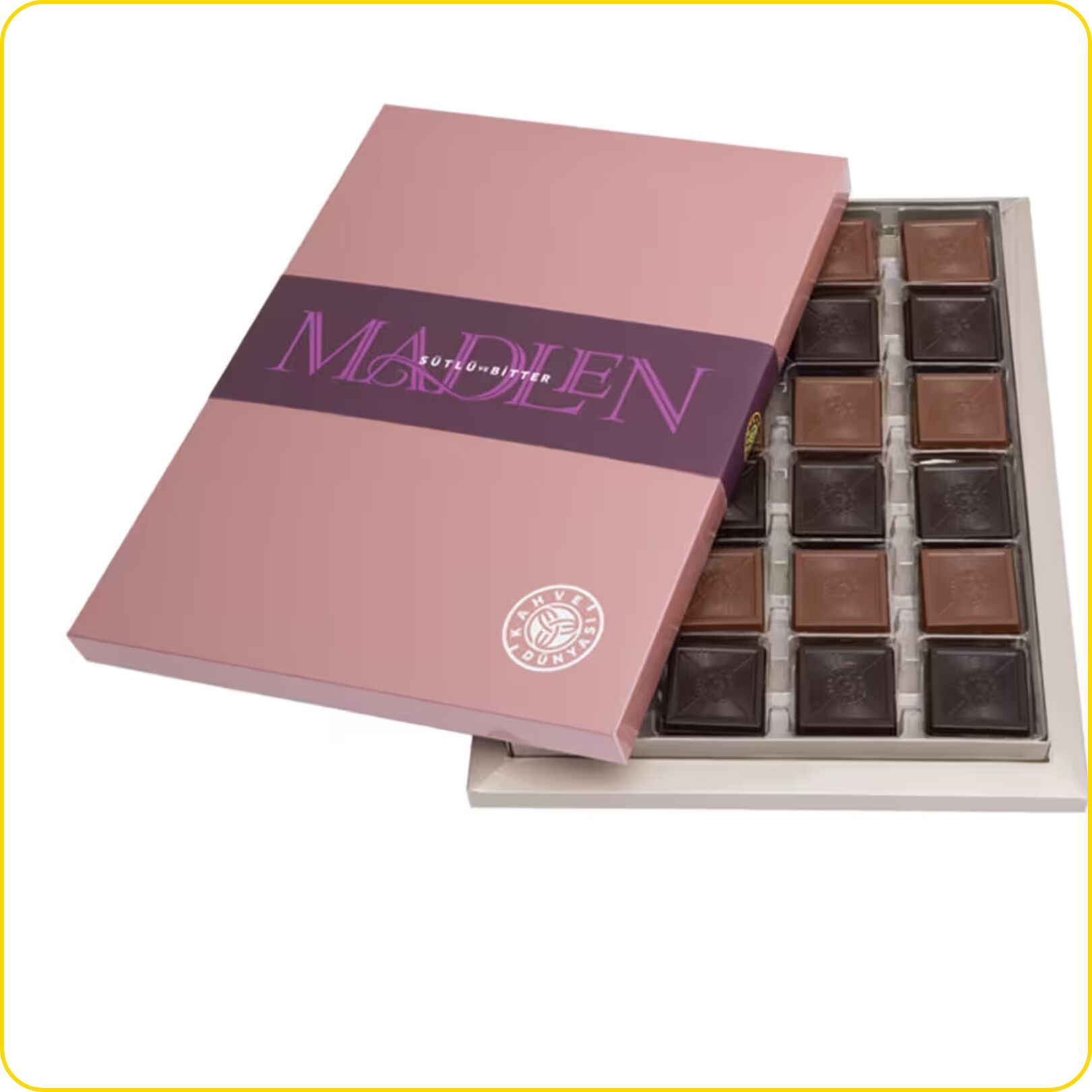 Madlen Sütlü - Bitter Çikolata Büyük Boy